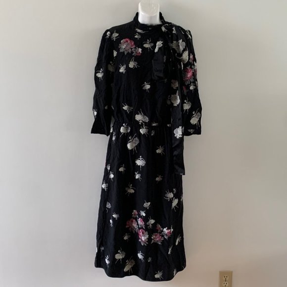 Marc Jacobs Ballerina & Floral Tie Collar Dress - Picture 3 of 16